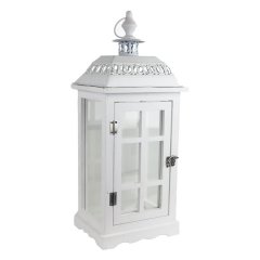 Svícny a lucerny - Dřevěná lucerna D6493/A Dřevěná lucerna D6493/A