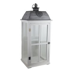 Svícny a lucerny - Dřevěná lucerna D6494/C Dřevěná lucerna D6494/C