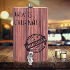Dům, byt a zahrada - Kapesní láhev - JSEM ORIGINÁL MAXI O0067 Kapesní láhev - JSEM ORIGINÁL MAXI O0067