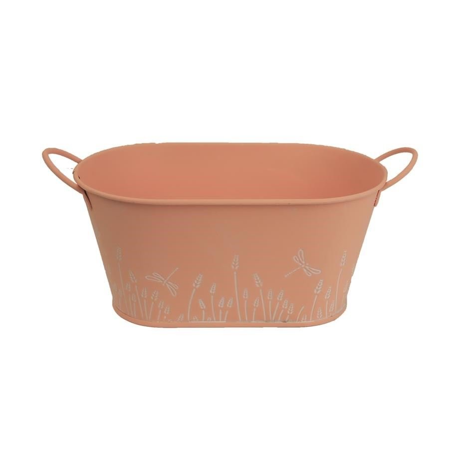 Krabičky, stojánky a zásobníky - Květináč plechový K2596/1 Květináč plechový K2596/1 - Krabičky, stojánky a zásobníky