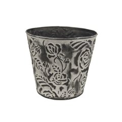 Květináč plechový K2983/1 Dům, byt a zahrada