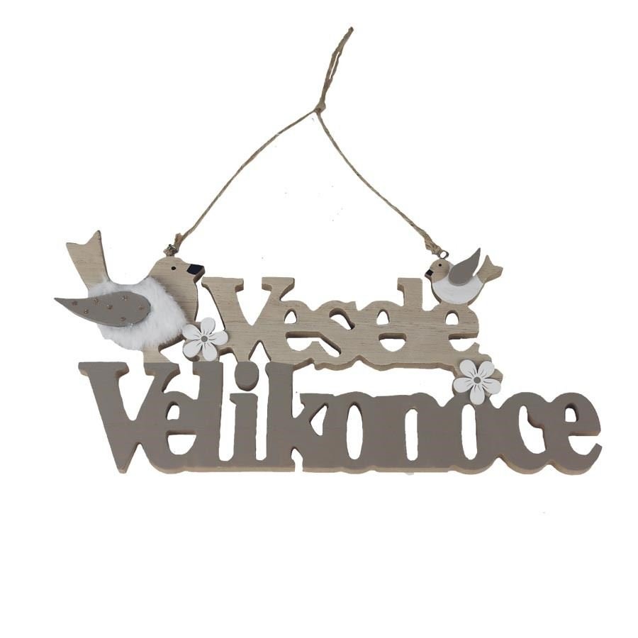Velikonoční dekorace - Velikonoční dekorace - Nápis Veselé Velikonoce D4960 Nápis Veselé Velikonoce D4960 - Velikonoční dekorace