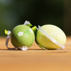 Velikonoční vajíčka, 9ks X1244 Velikonoční dekorace - Velikonoční dekorace