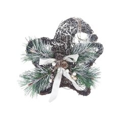 Věnec ve tvaru hvězdy P1685/1 Velikonoční dekorace - Poslední naskladněné zboží - dekorace, umělé květiny, bytové a kuchyňské doplňky, dřevěné dekorace, proutí - Koupelnové doplňky - Vánoční dekorace