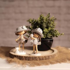 Postavička holčička X4731 Krabičky, stojánky a zásobníky - Velikonoční dekorace