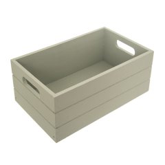 Umělé květiny, větvičky, pugety Dárkové koše - Bedýnka dřevo 26x16x11 cm sv. zelená Bedýnka dřevo 26x16x11 cm sv. zelená