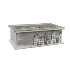 Krabičky, stojánky a zásobníky Úložné boxy - Dřevěná krabička D6568 Dřevěná krabička D6568
