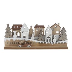 Krabičky, stojánky a zásobníky Vánoční dekorace - Adventní kalendář D6448 Adventní kalendář D6448