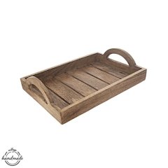 Tác dřevo MANGO 30,5x20,5 cm malý Dům, byt a zahrada