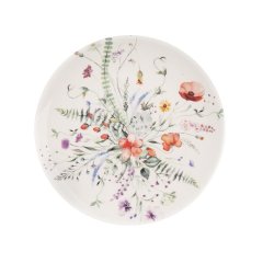 Talíř porcelánový dezertní MÁK pr. 20,5 cm O0483 Dům, byt a zahrada