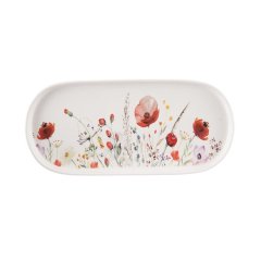 Tác servírovací porcelánový MÁK 25x12 cm O0556 Dům, byt a zahrada