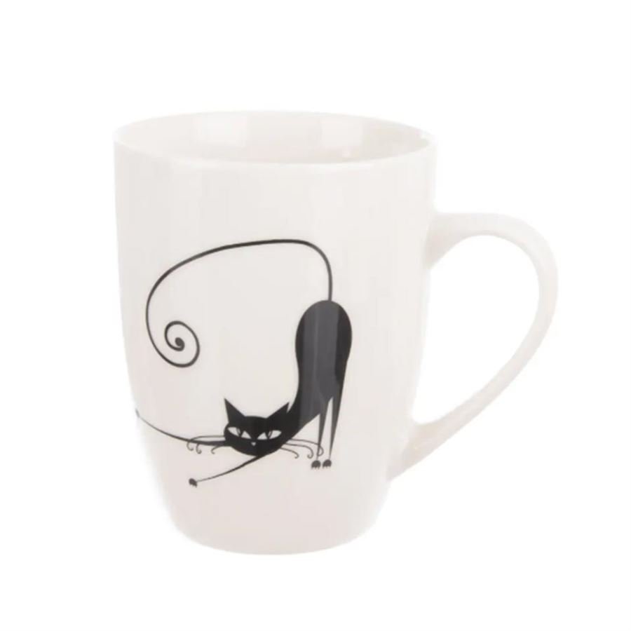 Hrnek porcelán kočka 370 ml O0573 - Dům, byt a zahrada