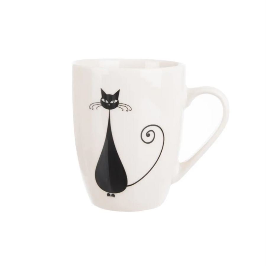 Hrnek porcelán kočka 370 ml O0574