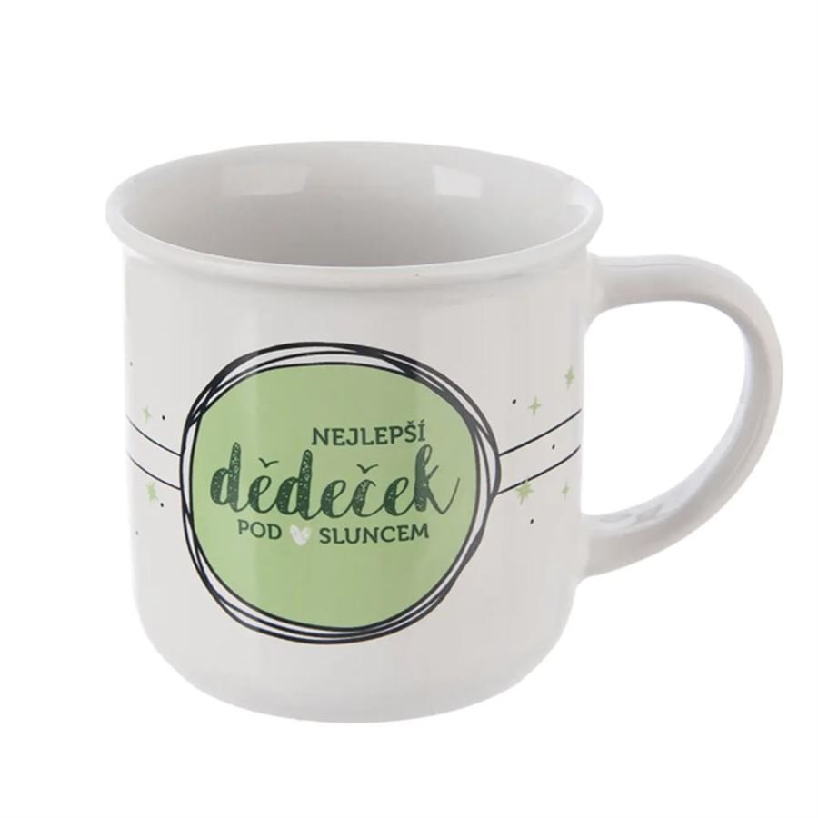 Dům, byt a zahrada - Hrnek porcelán NEJLEPŠÍ DĚDEČEK 0,34 l O0584 Hrnek porcelán NEJLEPŠÍ DĚDEČEK 0,34 l O0584 - Dům, byt a zahrada