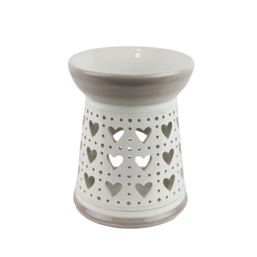 Krabičky, stojánky a zásobníky - Aroma lampy - Aromalampa se srdíčky X6103 Aromalampa se srdíčky X6103 - Aroma lampy