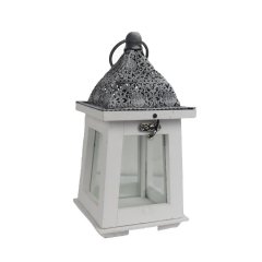 Dřevěná lucerna D6042 Krabičky, stojánky a zásobníky - Svícny