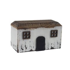 Dekorace domeček D6269 Krabičky, stojánky a zásobníky - Vánoční dekorace