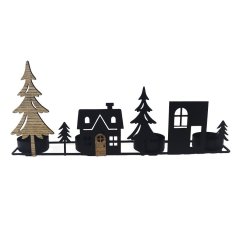 Adventní svícen vesnička K4456 Krabičky, stojánky a zásobníky - Svícny