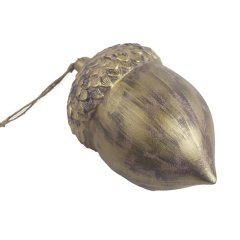 Krabičky, stojánky a zásobníky Vánoční dekorace - Dekorace žalud k zavěšení D6366/3 Dekorace žalud k zavěšení D6366/3