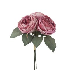 Kytice umělých sušených růží X7631-06 Krabičky, stojánky a zásobníky - Květiny