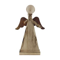 Dekorační anděl D7445 Krabičky, stojánky a zásobníky - Vánoční dekorace