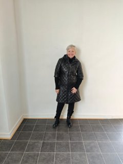 Černá bunda Bundy, kabáty, kardigany