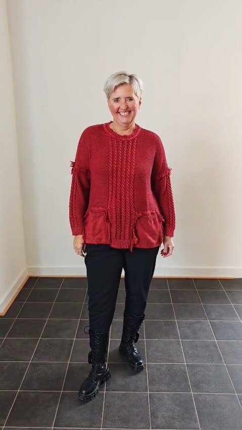 Tuniky, mikiny, svetry - Dámské svetry - Svetřík Mia Svetřík Mia - Dámské svetry