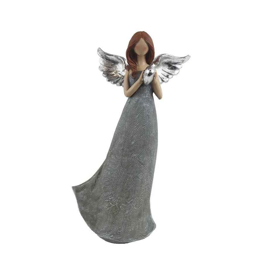 Krabičky, stojánky a zásobníky - Vánoční dekorace - Dekorace anděl X6479-21 Dekorace anděl X6479-21 - Vánoční dekorace