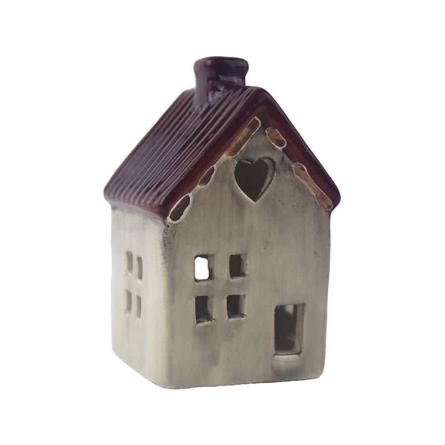 Krabičky, stojánky a zásobníky - Vánoční dekorace - Domeček s LED osvětlením X7544 Domeček s LED osvětlením X7544 - Vánoční dekorace