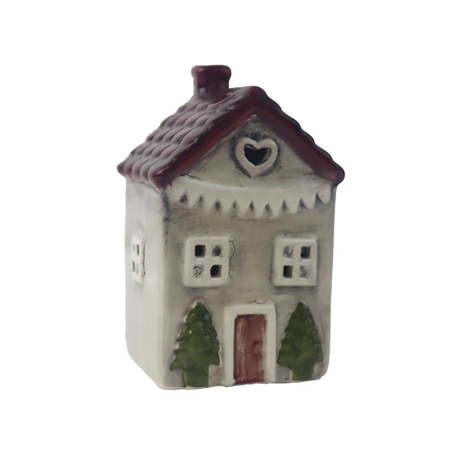 Krabičky, stojánky a zásobníky - Vánoční dekorace - Domeček s LED osvětlením X7545 Domeček s LED osvětlením X7545 - Vánoční dekorace