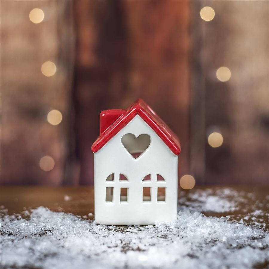 Krabičky, stojánky a zásobníky - Svícny - Domek na svíčku X2754/1 Domek na svíčku X2754/1 - Svícny