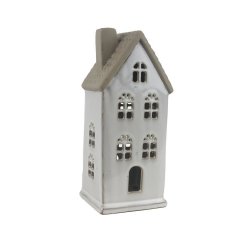 Krabičky, stojánky a zásobníky Vánoční dekorace - Domek s LED osvětlením X6366/3 Domek s LED osvětlením X6366/3