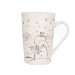 Hrnek sněhulák O0260 Dům, byt a zahrada