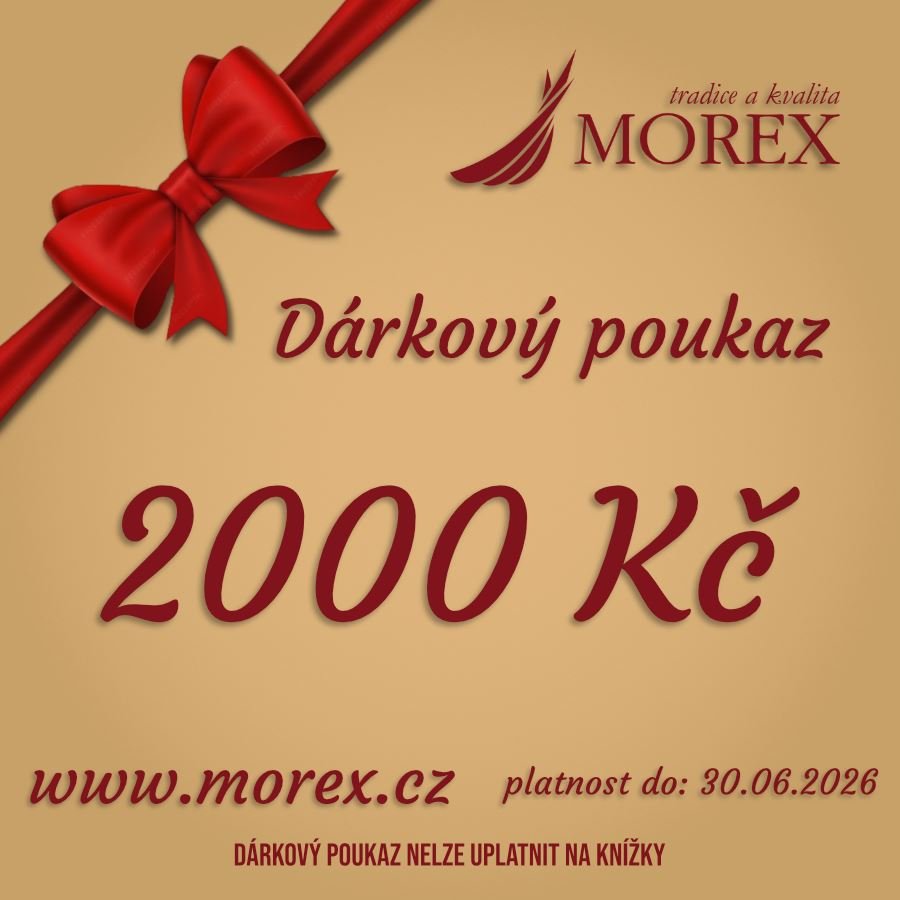Dárkový poukaz v hodnotě 2000 Kč - 