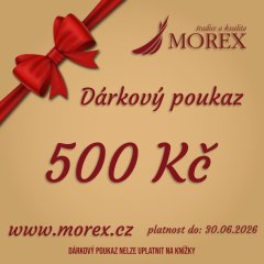 Dárkový poukaz v hodnotě 500 Kč 