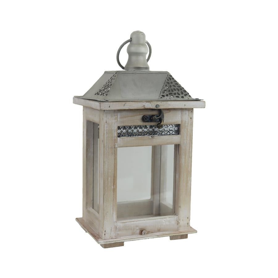 Krabičky, stojánky a zásobníky - Svícny - Dřevěná lucerna D7094 Dřevěná lucerna D7094 - Svícny