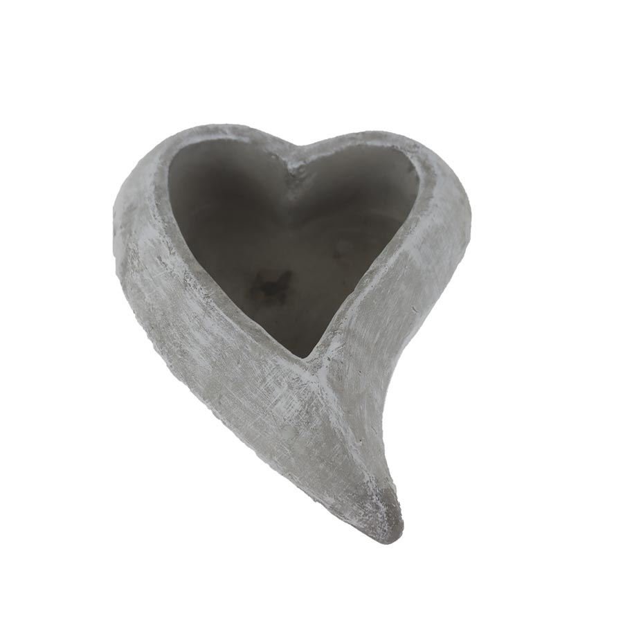 Cementový obal k osázení srdce X7060/2 - Dům, byt a zahrada