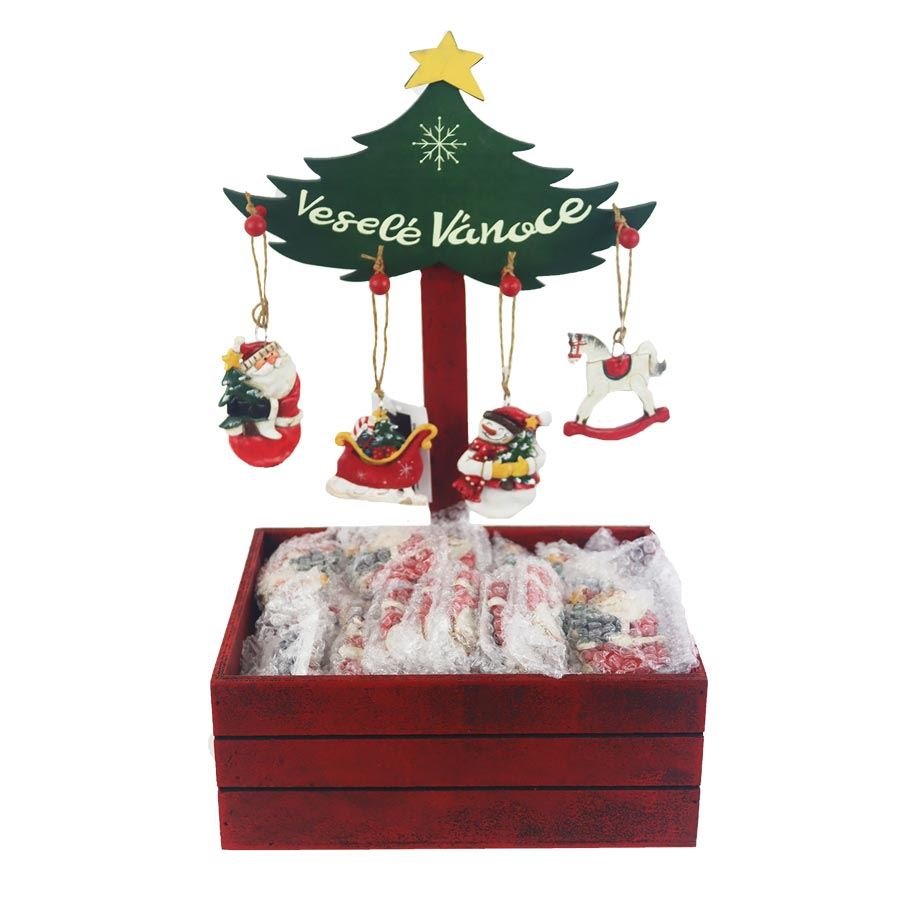 Ozdoby na stromeček v boxu, 72 ks X6383 Ozdoby na stromeček v boxu, 72 ks X6383