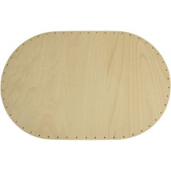 Umělé květiny, větvičky, pugety Ruční práce a tvoření Pedig - překližka tl.4 mm, ovál 44x29 cm s otvory 22P4429V překližka tl.4 mm, ovál 44x29 cm s otvory 22P4429V