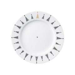 Talíř porcelánový dezertní STROMEK pr. 20 cm O0492 Dům, byt a zahrada
