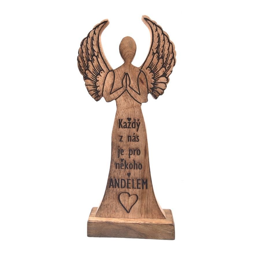 Krabičky, stojánky a zásobníky - Vánoční dekorace - Anděl mango O0515 Anděl mango O0515 - Vánoční dekorace