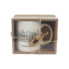 Porcelánový hrnek v krabičce X7636/S1 Dům, byt a zahrada