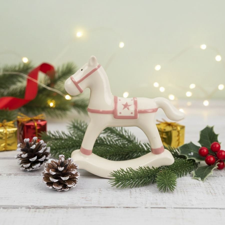 Dekorace kůň X4201 - Vánoční dekorace