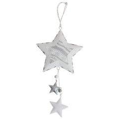 Kovová hvězda velká K0796/3 Krabičky, stojánky a zásobníky - Vánoční dekorace