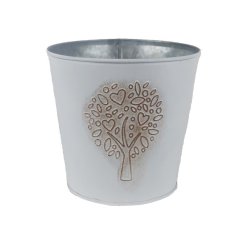 Květináč plechový K4589/2 Dům, byt a zahrada