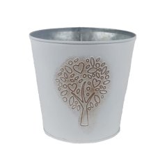 Květináč plechový K4589/3 Dům, byt a zahrada