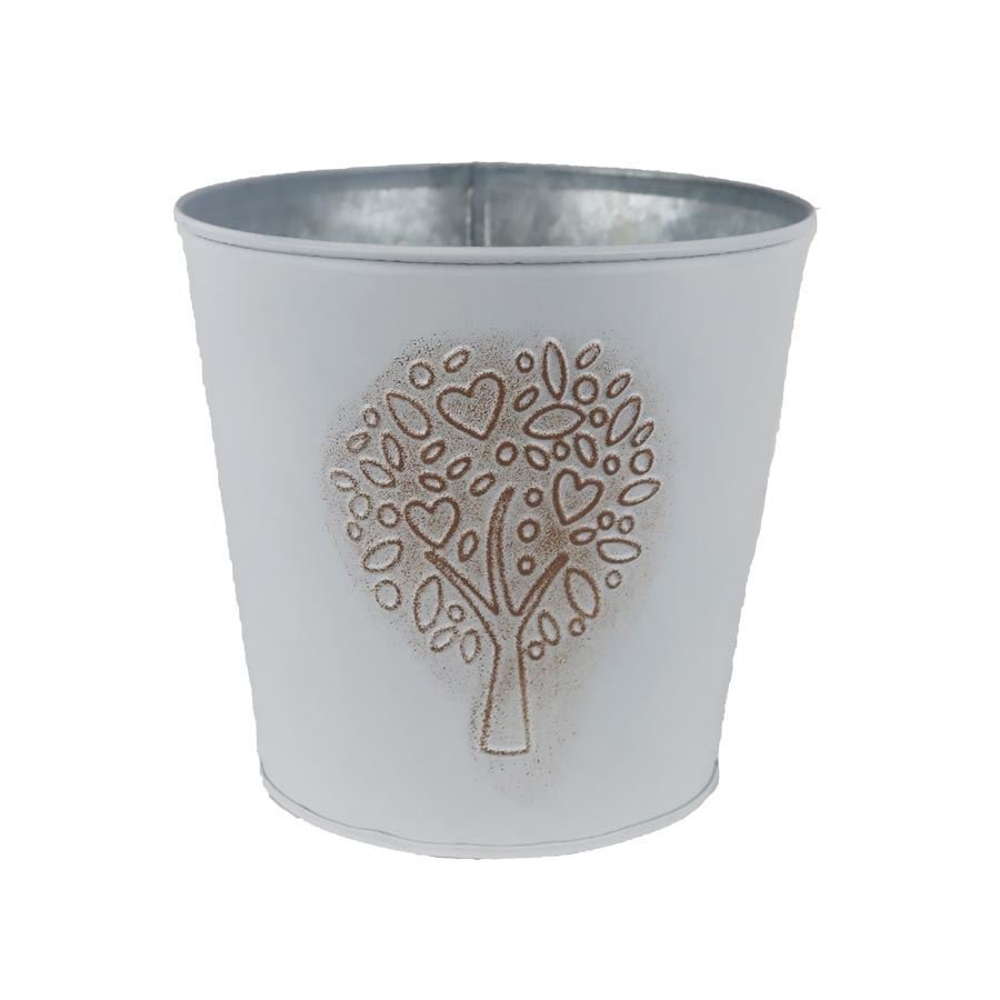 Dům, byt a zahrada - Květináč plechový K4589/3 Květináč plechový K4589/3 - Dům, byt a zahrada