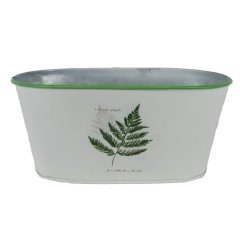 Květináč plechový ovál K4592/2 Dům, byt a zahrada