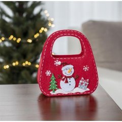 Flísová taštička X3489 Umělé květiny, větvičky, pugety - Klasické fotorámečky - Dárkové potřeby - Dárkové tašky