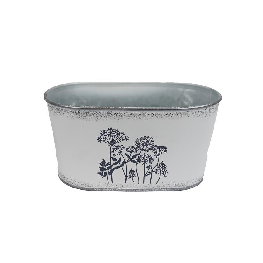 Dům, byt a zahrada - Květináč plechový K3588/1 Květináč plechový K3588/1 - Dům, byt a zahrada